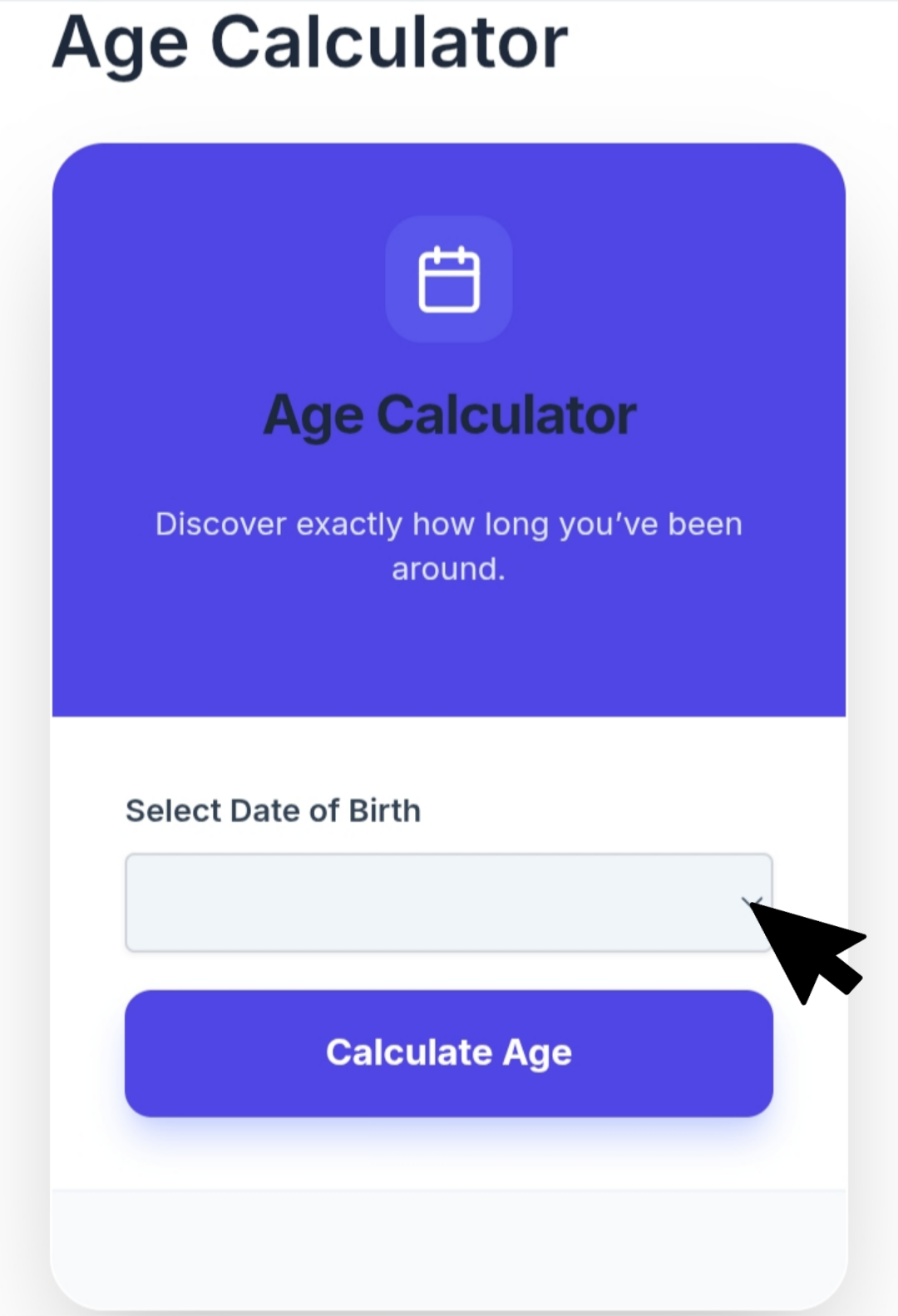 Age Calculator